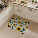 Sunflower Scatter Area Rug