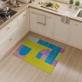 Vibrant Geometric Multi-Color No. 18 Area Rug