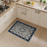 Navy Star Southwestern Area Rug