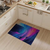 Cosmic Layered Mountains Area Rug