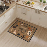 Welcome Ghouls Pals Halloween Kids Rug