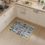 Playful Alphabet ABC Kids Area Rug