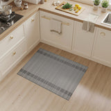 Modern Grey Tonal Stripe Area Rug
