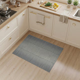 Geometric Modern Grey Ombre Stripe Area Rug