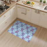 Rainbow Puppy Kids Cartoon Area Rug
