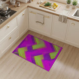 Sparkling Zigzag Geometric Area Rug