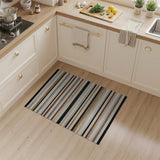 Multi-Color Horizontal Striped Area Rug