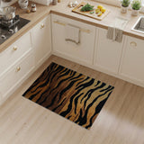 Abstract Area Bold Tiger Stripe Area Rug