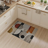Multi-color and Patterns Modern Geometric Multi-Color Abstract Area Rug