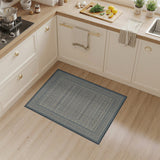 Black White Traditional Persian No. 3 Area Rug