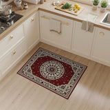 Traditional Persian Elegant Red Persian Medallion Area Rug