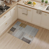 Beige and Neutral Geometric Modern Modern Geometric Beige Neutral Area Rug