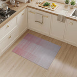 Pink Ombre Vertical Stripe Area Rug