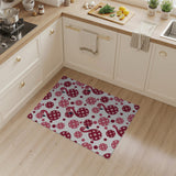 Pink Flamingo Polka Dot Area Rug