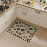 Chocolate Chip Cookie Scatter Area Rug