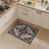 Ornate Floral Medallion Area Rug