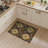 Rainbow Compass Boho Adventure Area Rug