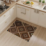 Bold Diamond Heritage Tribal Area Rug