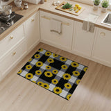 Sunflower Buffalo Check Area Rug