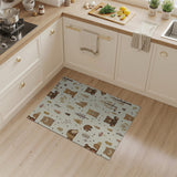 Adorable Bear Woodland Nursery Rug