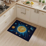 Cosmic Solar System Adventure Area Rug