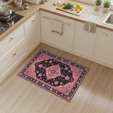 Pink Floral Vintage No. 10 Area Rug