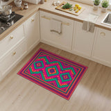 Geometric Modern Vivid Multi-Color Geometric Area Rug
