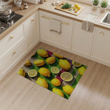 Lemon Fruit Pattern Area Rug