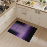 Purple Purple Halftone Gradient Area Rug