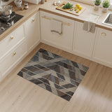 Multi-color and Patterns Southwestern Zigzag Geometric Area Rug