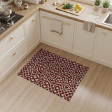 Crimson Persian Trellis Area Rug