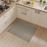 Beige and Neutral Beige Zigzag Woven Area Rug
