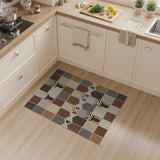 Rustic Stag Patchwork Area Rug