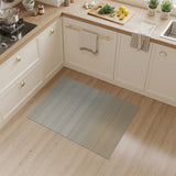 Ombre Beige Striped Area Rug
