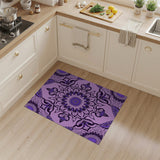 Boho Chic Purple Mandala Boho Chic Area Rug