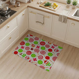 Whimsical Candy Lollipop Kids Area Rug