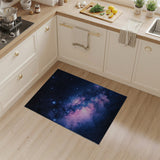 Multi-color and Patterns Starry Nebula Galaxy Area Rug