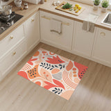 Vibrant Abstract Floral Area Rug