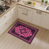 Pink Heritage Tribal Pink Heritage Tribal Area Rug