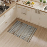 Tan Geometric Stripe Heritage Rug