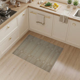 Beige Geometric Ladder Stripe Area Rug