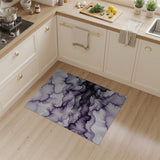 Ethereal Purple Watercolor Area Rug