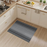 Bold Black and White Bold Black White Vertical Stripe Rug