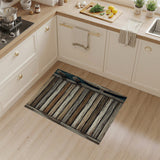 Weathered Coastal Pier Plank Rug