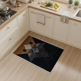 Geometric Bear Face Area Rug