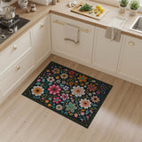 Multi-color and Patterns Vibrant Multi-Color Floral Area Rug