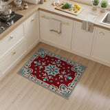 Red Medallion Ornate Red Persian Medallion Area Rug