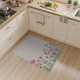 Blush Pink Daisy Meadow Area Rug