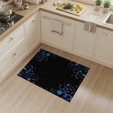 Neon Whimsical Abstract Area Rug