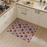 Vibrant Multi-Color Star Pattern Area Rug